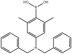 4-(Dibenzylamino)-2,6-dimethylphenylboronic acid Structure