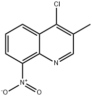 4-Chloro-3-methyl-8-nitro-quinoline Structure