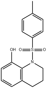 1-Tosyl-1,2,3,4-tetrahydroquinolin-8-ol 구조식 이미지