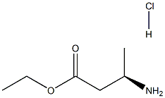 (R)-ethyl 3-aminobutanoate hydrochloride Structure