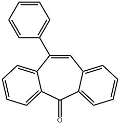 10-PHENYL-5H-DIBENZO(A,D)CYCLOHEPTEN-5-ONE 구조식 이미지