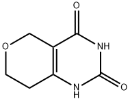 7,8-dihydro-5H-pyrano[4,3-d]pyrimidine-2,4-diol Structure