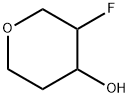 3-fluorooxan-4-ol 구조식 이미지