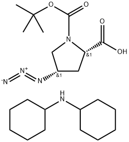 N-Boc-cis-4-azido-L-proline (dicyclohexylammonium) salt
		
	 구조식 이미지