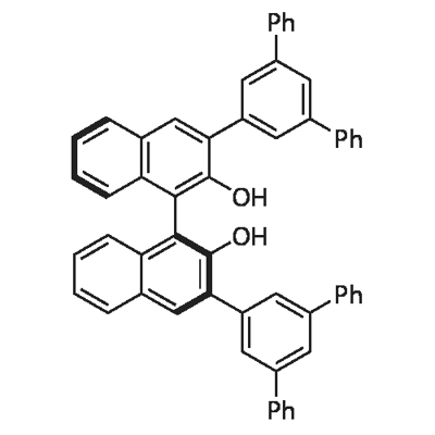 (S)-3,3'-Bis([1,1':3',1''-terphenyl]-5'-yl)-[1,1'-binaphthalene]-2,2'-diol Structure