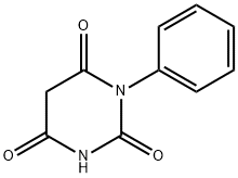 2,4,6(1H,3H,5H)-Pyrimidinetrione,1-phenyl-
 구조식 이미지