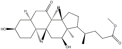 15073-97-9 (4R)-methyl 4-((3R,5S,8R,9S,10S,12S,13R,14S)-3,12-dihydroxy-10,13-dimethyl-7-oxohexadecahydro-1H-cyclopenta[a]phenanthren-17-yl)pentanoate
