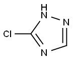 5-Chloro-1H-1,2,4-triazole 구조식 이미지