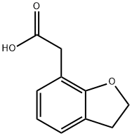 2-(2,3-dihydrobenzofuran-7-yl)acetic acid Structure