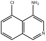 4-chloroisoquinolin-5-amine 구조식 이미지