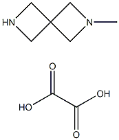 2,6-Diazaspiro[3.3]heptane, 2-methyl-, ethanedioate (1:?) 구조식 이미지