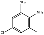 5-Chloro-3-iodo-benzene-1,2-diamine Structure