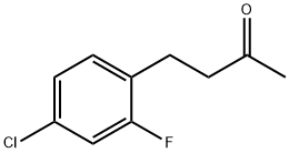 4-(4-chloro-2-fluorophenyl)butan-2-one 구조식 이미지