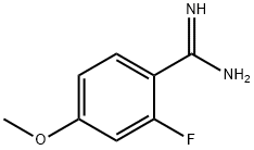 2-Fluoro-4-methoxy-benzamidine 구조식 이미지