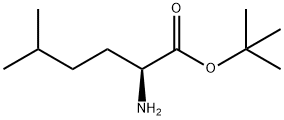 tert-Butyl 2-amino-5-methylhexanoate Structure