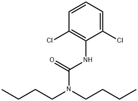 1,1-DIBUTYL-3-(2,6-DICHLOROPHENYL)UREA Structure