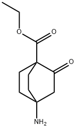 4-amino-2-oxo-Bicyclo[2.2.2]octane-1-carboxylic acid ethyl ester 구조식 이미지