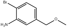 2-Bromo-5-methoxymethylaniline 구조식 이미지