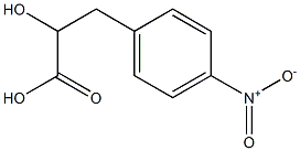 2-hydroxy-3-(4-nitrophenyl)propanoic acid Structure