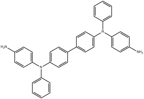 [1,1'-비페닐]-4,4'-디아민,N,N'-비스(4-아미노페닐)-N,N'-디페닐- 구조식 이미지