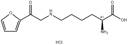 N6-[2-(2-Furanyl)-2-oxoethyl]-L-lysine dihydrochloride Structure