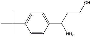 3-AMINO-3-(4-(TERT-BUTYL)PHENYL)PROPAN-1-OL Structure