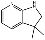 3,3-dimethyl-1H,2H,3H-pyrrolo[2,3-b]pyridine 구조식 이미지