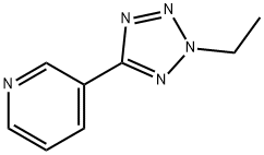 3-(2-ethyl-2H-tetrazol-5-yl)pyridine(WXG02869) 구조식 이미지