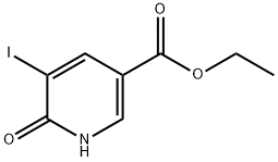 ethyl 6-hydroxy-5-iodonicotinate Structure