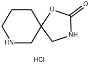 1-Oxa-3,7-diaza-spiro[4.5]decan-2-one hydrochloride 구조식 이미지