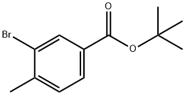 tert-butyl 3-bromo-4-methylbenzoate 구조식 이미지