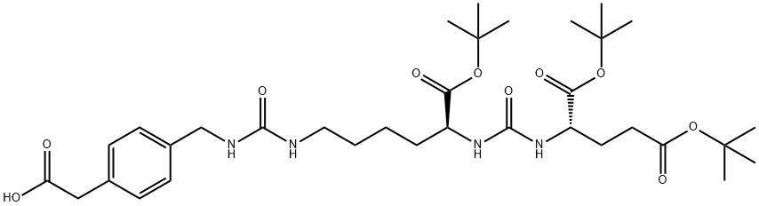 1610413-97-2 2-(4-((9S,13S)-9,13-Bis(Tert-Butoxycarbonyl)-18,18-Dimethyl-3,11,16-Trioxo-17-Oxa-2,4,10,12-Tetraazanonadecyl)Phenyl)Acetic Acid
