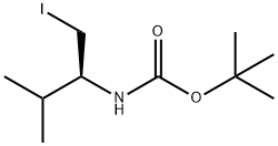 (S)-1-Iodo-2-(Boc-amino)-3-methylbutane 구조식 이미지