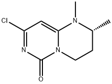(R)-8-chloro-1,2-dimethyl-3,4-dihydro-1H-pyrimido[1,6-a]pyrimidin-6(2H)-one Structure