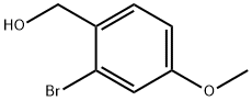 (2-Bromo-4-methoxy-phenyl)methanol Structure