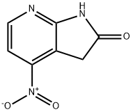 4-nitro-1H,2H,3H-pyrrolo[2,3-b]pyridin-2-one Structure