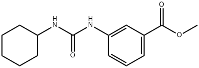 methyl 3-(3-cyclohexylureido)benzoate Structure