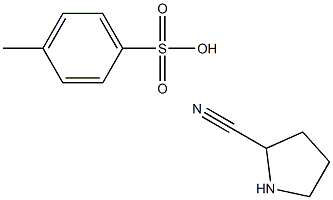 Pyrrolidine-2-carbonitrile 4-methylbenzenesulfonate Structure