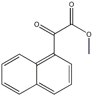 Methyl 2-(naphthalen-1-yl)-2-oxoacetate Structure