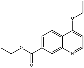 Ethyl 4-ethoxyquinoline-7-carboxylate 구조식 이미지