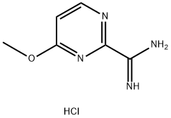4-Methoxypyrimidine-2-carboximidamide hydrochloride Structure