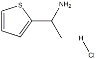 1-(thiophen-2-yl)ethan-1-amine hydrochloride Structure