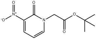 tert-butyl 2-(3-nitro-2-oxopyridin-1(2H)-yl)acetate 구조식 이미지