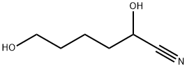 2,6-Dihydroxyhexanenitrile 구조식 이미지