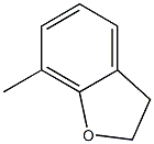 7-methyl-2,3-dihydrobenzofuran 구조식 이미지