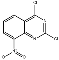 2,4-Dichloro-8-nitroquinazoline Structure