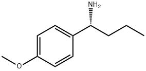 (1R)-1-(4-METHOXYPHENYL)BUTYLAMINE Structure