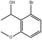 1-(2-Bromo-6-methoxyphenyl)ethanol Structure