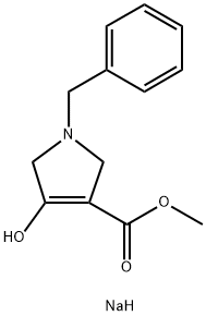 sodium 1-benzyl-4-(methoxycarbonyl)-2,5-dihydro-1h-pyrrol-3-olate Structure