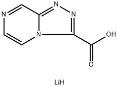 Lithium [1,2,4]triazolo[4,3-a]pyrazine-3-carboxylate Structure